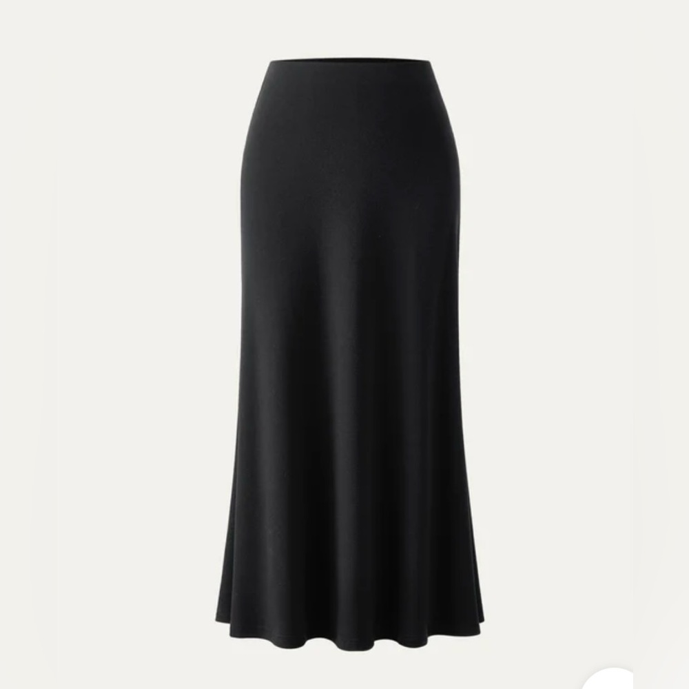 Chico’s  Black A Line Maxi  Skirt. Sz 3